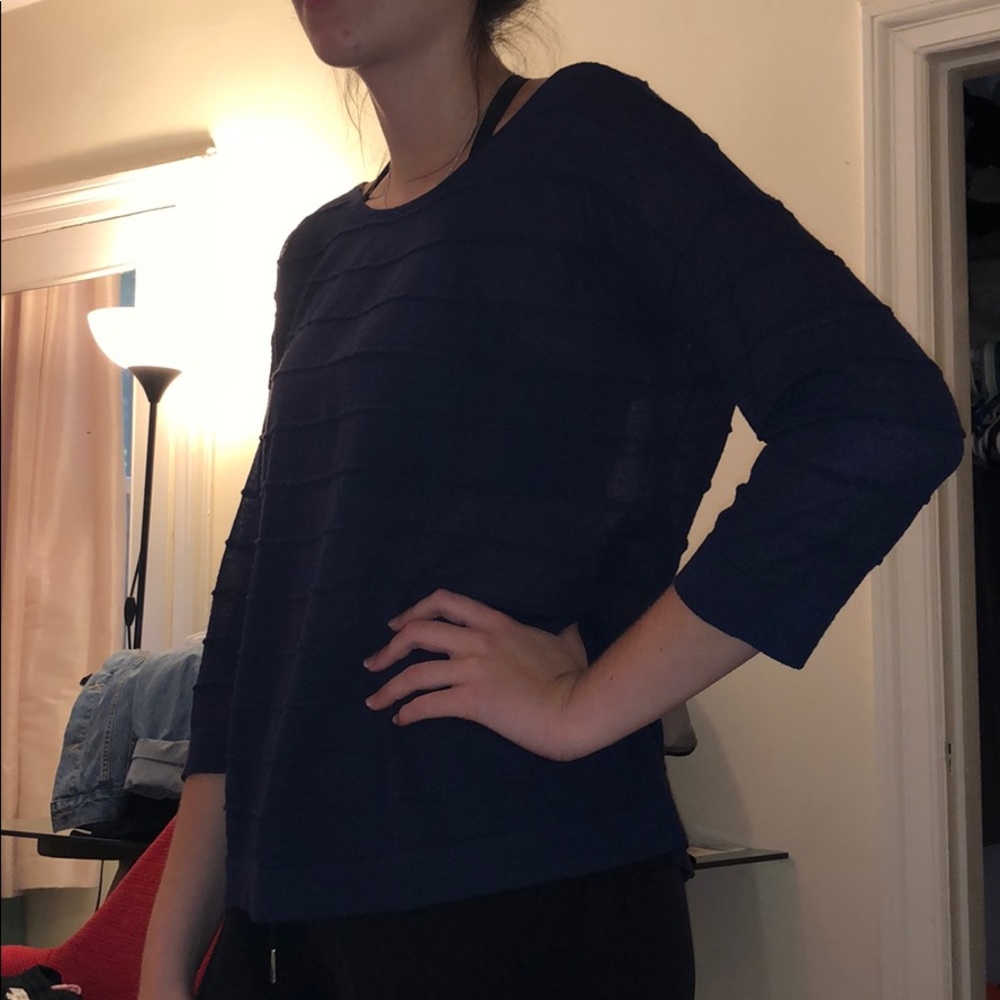 Oversized long sleeved T-shirt - Picture 2 of 4